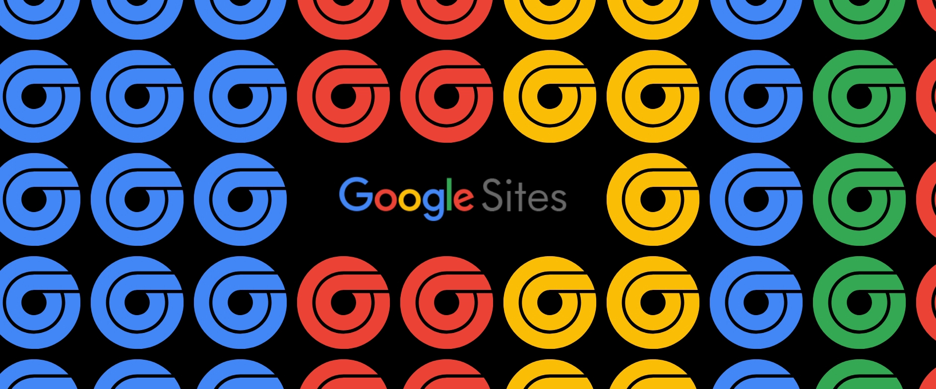 A Google Sites website rebuilt into clean, editable sections