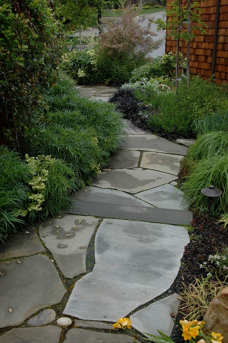 Serenity Garden with Koi Pond and Waterfall